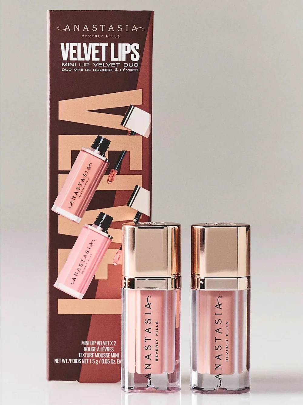 NEW Anastasia Beverly Hills Lip Bundle • Velvet Lips Set & High Shine Gloss Duo